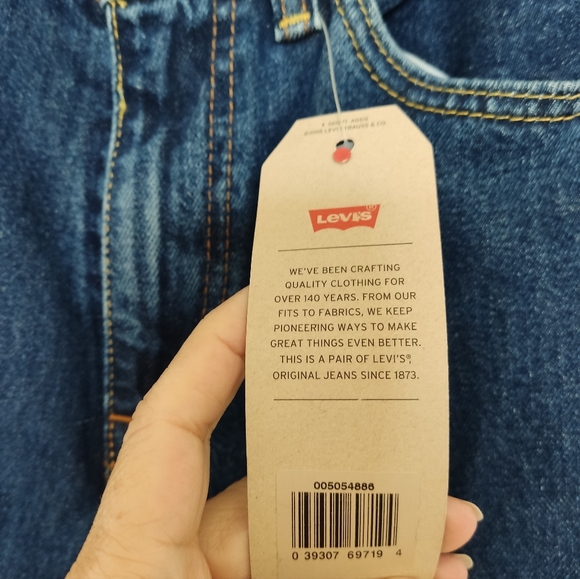 NWT Levi's 505 Classic Blue Men's Jeans Size 29 - Picture 4 of 8